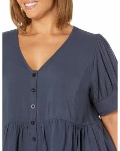 Madewell Shirts & Tops Plus Drapeweave Puff-Sleeve Peplum Top -Madewell Shop 81DhdwxO0bL. AC SR736920