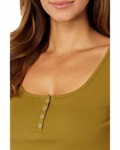 Madewell Shirts & Tops Ribbed Henley High-Crop Tee -Madewell Shop 81ENn1tuNOL. AC SR736920