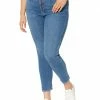 Madewell Curvy Roadtripper Supersoft Skinny Jeans in Monroe Wash: Button-Front Edition