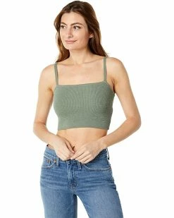Madewell Underwear & Intimates Halstead Square-Neck Sweater Tank