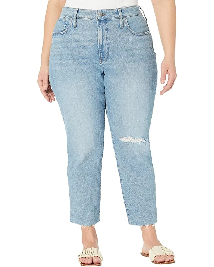 Madewell Jeans The Curvy Perfect Vintage Jean in Coney Wash: Destroyed Edition 1 Madewell Jeans The Curvy Perfect Vintage Jean in Coney Wash: Destroyed Edition