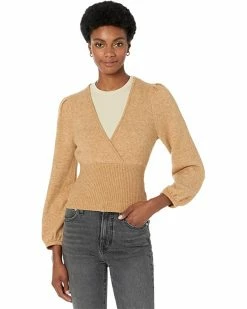 Madewell Sweaters Wrap V-Neck Sweater in Coziest Yarn