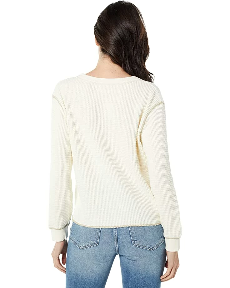 Madewell Shirts & Tops Waffle Split-Neck Crop Tee 2 Madewell Shirts & Tops Waffle Split-Neck Crop Tee - Image 2