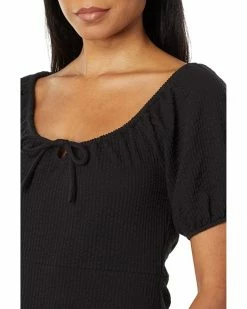 Madewell Dresses Seersucker Knit Puff-Sleeve Mini Dress -Madewell Shop 81LoNvQTcOL. AC SR736920