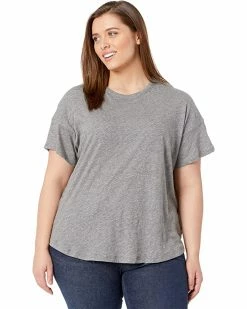 Madewell Shirts & Tops Plus Whisper Cotton Rib Crew Neck Tee -Madewell Shop 81LqyLJuGtL. AC SR736920