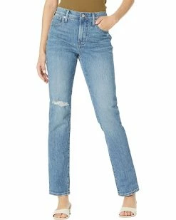 Madewell Jeans The Tall Mid-Rise Perfect Vintage Jean in Ainsdale Wash: Knee-Rip Edition