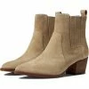 Madewell Boots The Western Ankle Boot in Suede