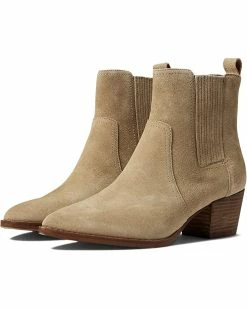 Madewell Boots The Western Ankle Boot in Suede