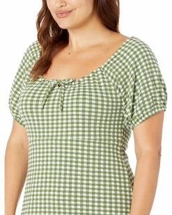 Madewell Dresses Jacquard Puff-Sleeve Mini Dress in Gingham Check -Madewell Shop 81Sd0mQDmTL. AC SR736920