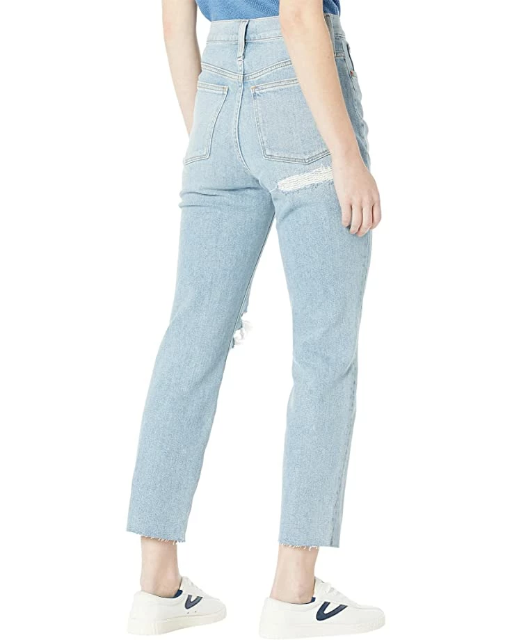 Madewell Jeans The Momjean in Ellendale Wash: Raw-Hem Edition 2 Madewell Jeans The Momjean in Ellendale Wash: Raw-Hem Edition - Image 2