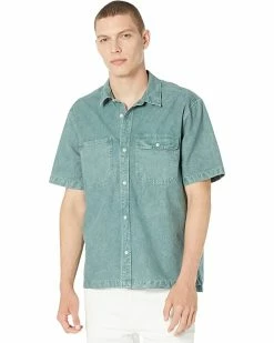 Madewell Shirts & Tops Short Sleeve Boxy - Sunfaded Cotton/Hemp -Madewell Shop 81WAUqRRpaL. AC SR736920