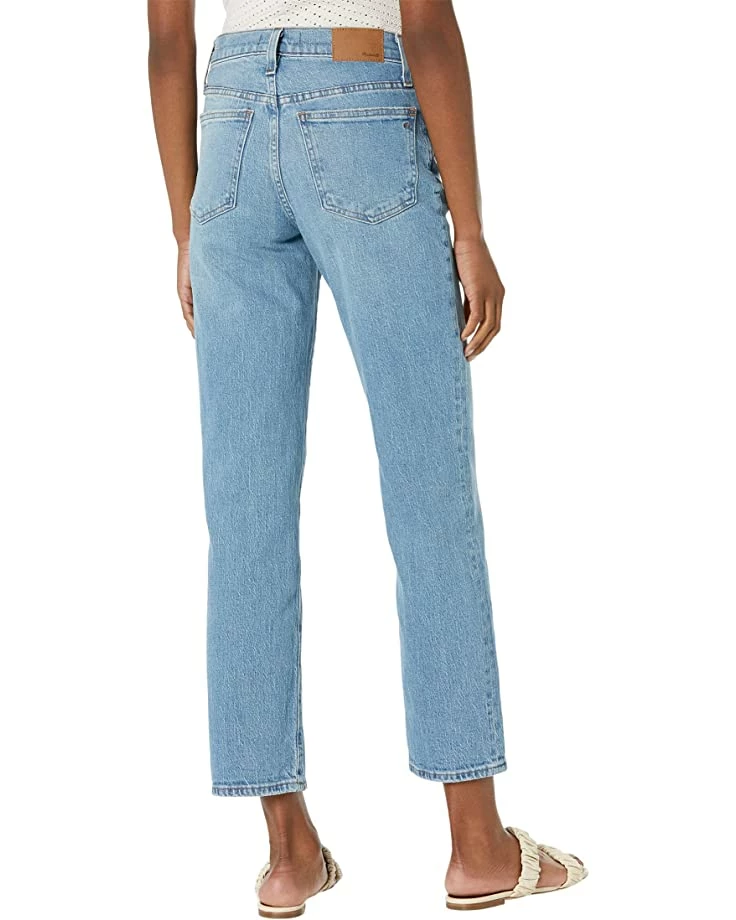 Madewell Jeans The Mid-Rise Perfect Vintage Straight Jean in Verwood Wash 2 Madewell Jeans The Mid-Rise Perfect Vintage Straight Jean in Verwood Wash - Image 2