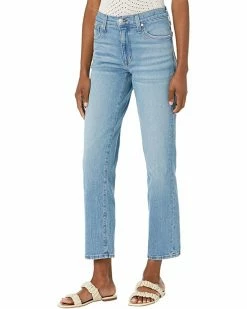 Madewell Jeans The Mid-Rise Perfect Vintage Straight Jean in Verwood Wash