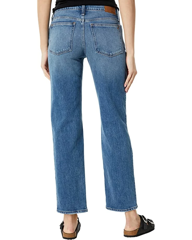 Madewell Jeans The Low-Rise Perfect Vintage Straight Jean in Bromton Wash 2 Madewell Jeans The Low-Rise Perfect Vintage Straight Jean in Bromton Wash - Image 2
