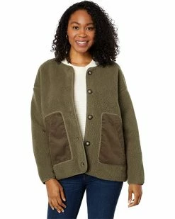 Madewell Coats & Outerwear (Re)sourced Fleece Cardigan Jacket