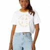 Madewell Shirts & Tops MWL Camp Resort Ringer Crop Tee