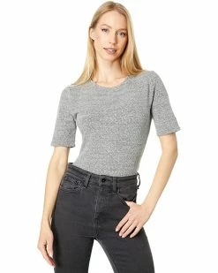 Madewell Shirts & Tops Crewneck Short-Sleeve Thong Bodysuit