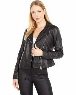 Madewell Coats & Outerwear Washed Leather Motorcycle Jacket