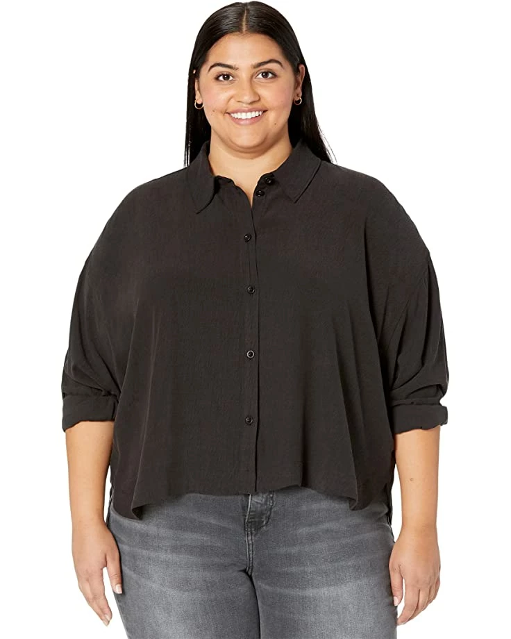 Madewell Shirts & Tops Plus Lusterweave Hartfield Crop Shirt 1 Madewell Shirts & Tops Plus Lusterweave Hartfield Crop Shirt