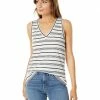 Madewell Shirts & Tops Whisper Cotton V-Neck Tank in Nichols Stripe