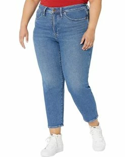Madewell Plus Curvy Stovepipe Jeans in Leaside Wash