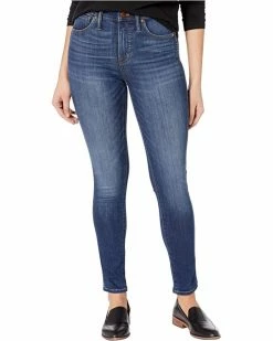 Madewell Shop 5 Madewell 10" High-Rise Skinny Jeans in Danny Wash: TENCEL™ Denim Edition