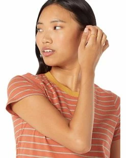 Madewell Shirts & Tops Northside Ringer Vintage Tee in Covey Stripe -Madewell Shop 81ou05G1QLL. AC SR736920