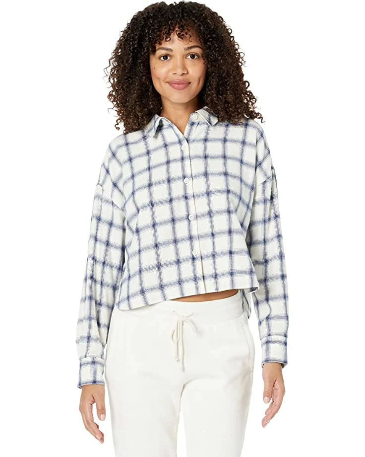 Madewell Shirts & Tops Long Sleeve Cropped Shirt in Windowpane Bondex Heritage 1 Madewell Shirts & Tops Long Sleeve Cropped Shirt in Windowpane Bondex Heritage