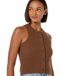 Madewell Shirts & Tops Kendale Button-Front Crop Sweater Tank -Madewell Shop 81qOAv5D9tL. AC SR736920