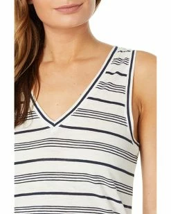 Madewell Shirts & Tops Whisper Cotton V-Neck Tank in Nichols Stripe -Madewell Shop 81tG0zKQuxL. AC SR736920