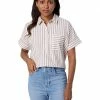 Madewell Shirts & Tops Stripe-Play Button-Up Popover Shirt