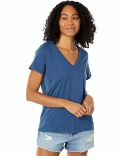 Madewell Shirts & Tops Whisper Cotton V-Neck Tee -Madewell Shop 81wTNummEqL. AC SR736920
