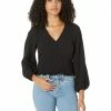 Madewell Shirts & Tops Lightspun Julianne Smocked-Waist Top