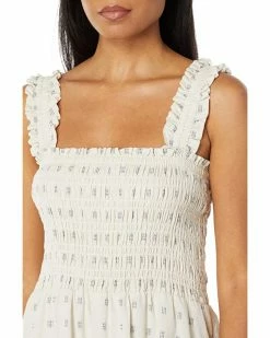 Madewell Dresses Lucie Smocked Tank Mini Dress in Textural Clipdot -Madewell Shop 81zDBBR5s8L. AC SR736920