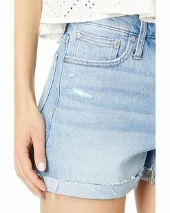 Madewell High-Rise Denim Shorts in Astell Wash: Ripped Edition -Madewell Shop 912DuXzqRNL. AC SR736920