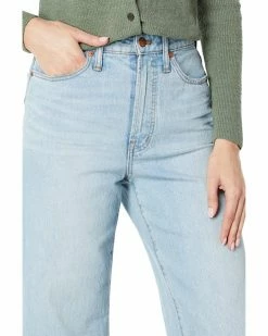 Madewell Jeans The Curvy Perfect Vintage Wide-Leg Jean in Edmunds Wash -Madewell Shop 915HpCQeiOL. AC SR736920