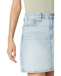 Madewell Skirts Denim High-Waist Straight Mini Skirt in Fitzgerald Wash -Madewell Shop 917jNE NHEL. AC SR736920