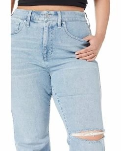 Madewell Plus 11" High-Rise Flare Jeans in Eversfield Wash: Knee-Rip Edition 6 Madewell Plus 11" High-Rise Flare Jeans in Eversfield Wash: Knee-Rip Edition -Madewell Shop 91FHw9xse1L. AC SR736920