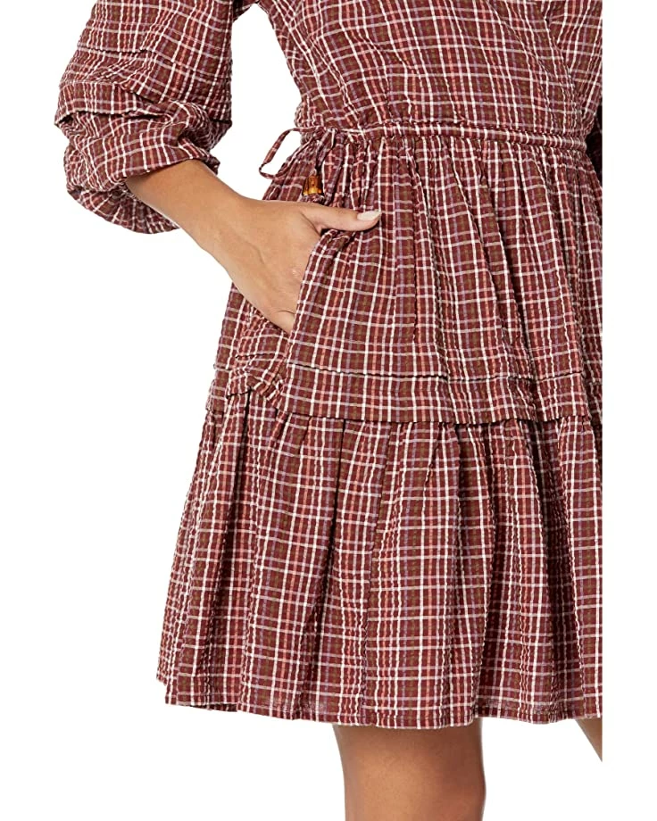 Madewell Dresses Seersucker Wrap Mini Dress 3 Madewell Dresses Seersucker Wrap Mini Dress - Image 3
