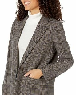 Madewell Coats & Outerwear Larsen Single Breasted Blazer in Pop Wool Idris Plaid -Madewell Shop 91QInijhQUL. AC SR736920