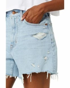 Madewell Shorts The Momjean Short in Flintwood Wash -Madewell Shop 91Rthow0wL. AC SR736920
