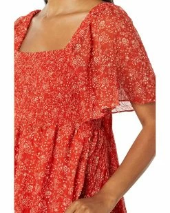 Madewell Dresses Seersucker Lucie Tie-Back Mini Dress in Piazza Floral -Madewell Shop 91Y16W3DDhL. AC SR736920