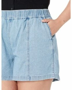 Madewell Plus Denim Easy Pull-On Shorts in Rathmore Wash -Madewell Shop 91Zg69pL8L. AC SR736920