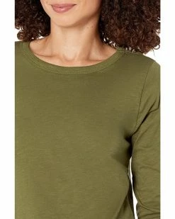 Madewell Shirts & Tops Whisper Cotton Rib-Crewneck Long-Sleeve Tee -Madewell Shop 91af6E0gWgL. AC SR736920