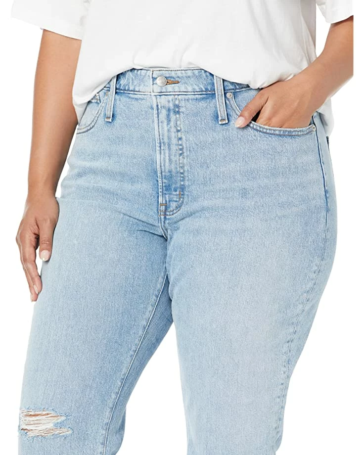 Madewell Jeans The Curvy Perfect Vintage Jean in Sudbury Wash: Ripped Edition 3 Madewell Jeans The Curvy Perfect Vintage Jean in Sudbury Wash: Ripped Edition - Image 3