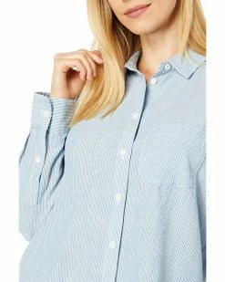 Madewell Shirts & Tops Oversized Ex-Boyfriend Tulip-Back Shirt in Stripe 6 Madewell Shirts & Tops Oversized Ex-Boyfriend Tulip-Back Shirt in Stripe -Madewell Shop 91b48mLrxL. AC SR736920