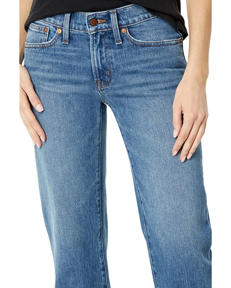 Madewell Jeans The Low-Rise Perfect Vintage Straight Jean in Bromton Wash 3 Madewell Jeans The Low-Rise Perfect Vintage Straight Jean in Bromton Wash - Image 3