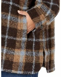 Madewell Coats & Outerwear Plus Belrose Shirt-Jacket in Cassel Plaid -Madewell Shop 91j3E81jL9L. AC SR736920