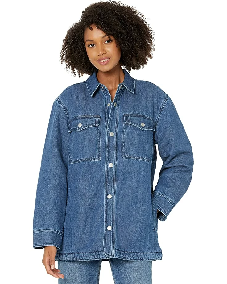 Madewell Coats & Outerwear Quilted-Lining Denim Shirt-Jacket 1 Madewell Coats & Outerwear Quilted-Lining Denim Shirt-Jacket