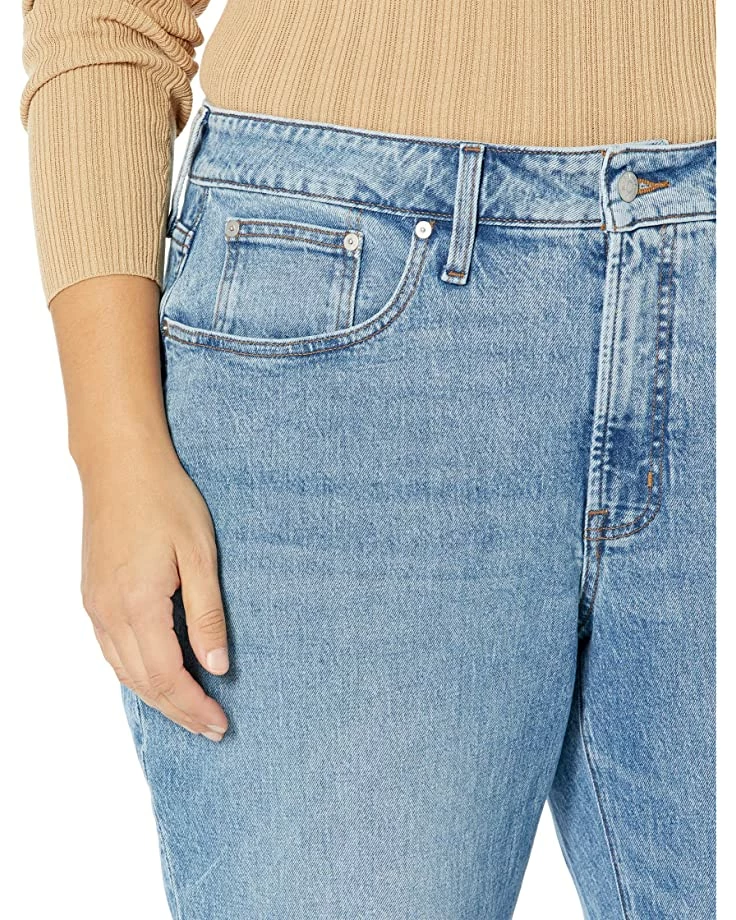Madewell Jeans The Plus Curvy Perfect Vintage Straight Jean in Kingsbury Wash: Ripped Knee Edition 3 Madewell Jeans The Plus Curvy Perfect Vintage Straight Jean in Kingsbury Wash: Ripped Knee Edition - Image 3